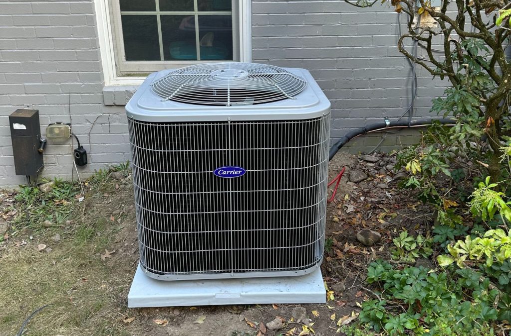 A Climate Systems technician providing HVAC services in McCandless, PA, ensuring professional heating and cooling solutions.