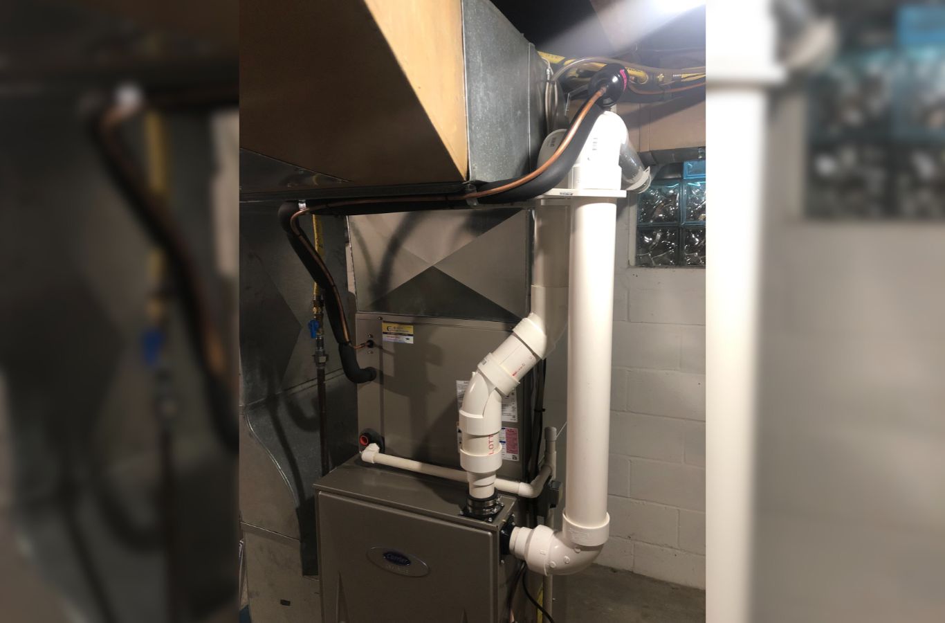 Climate Systems team members performing HVAC maintenance in Cranberry Township, PA, ensuring reliable and high-quality service. HVAC Contractor near me.