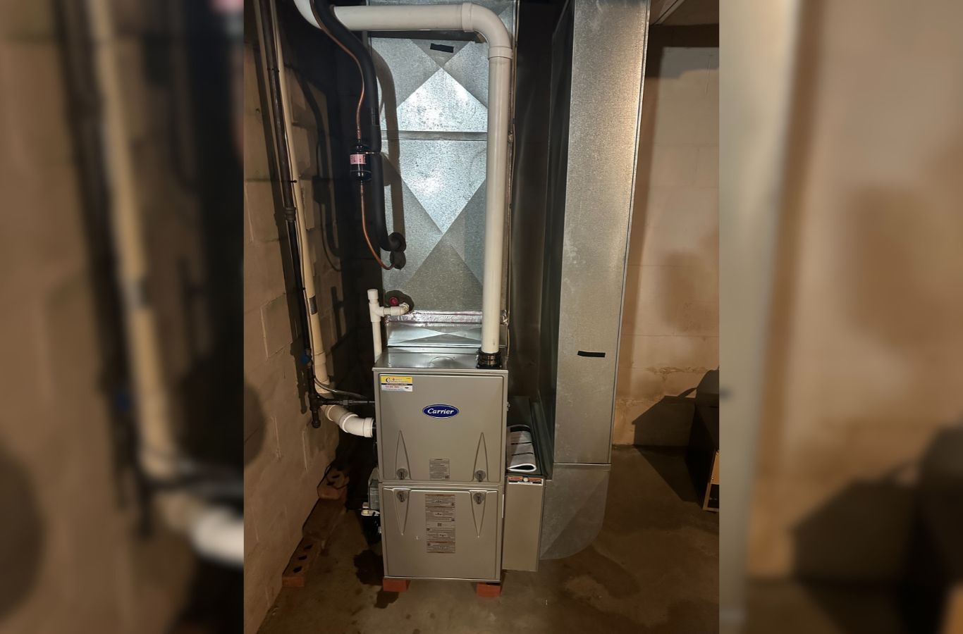 Climate Systems experts working on HVAC systems in Franklin Park, PA, delivering professional and reliable heating and cooling services. HVAC Contractor near me.