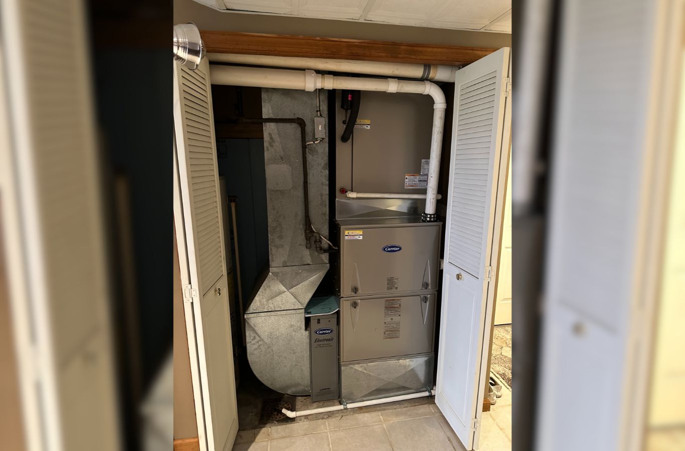 Climate Systems HVAC experts performing maintenance in McCandless, PA, ensuring efficient and dependable system performance. HVAC Contractor near me.